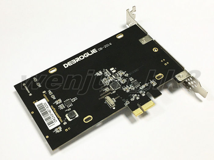 DEBROGLIE DB-2016 SATA Ⅲ to PCI-E X1 Expansion adapter card for